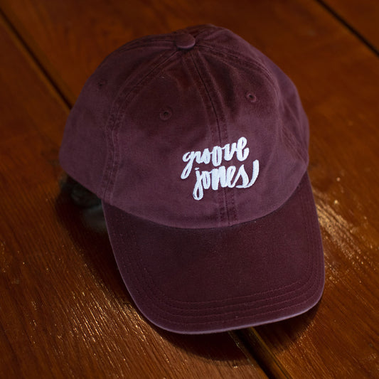 Groove Jones "Stacked Logo" Adjustable Baseball Hats